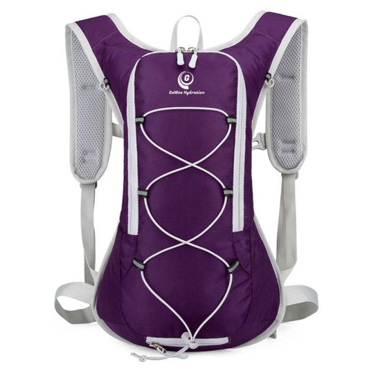 Gowoo Hydration Backpack Supreme - Purple & Gray