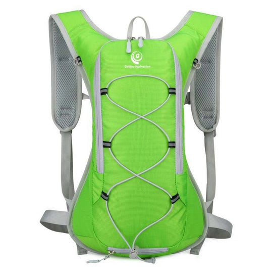Gowoo Hydration Backpack Supreme - Lime Green & Gray